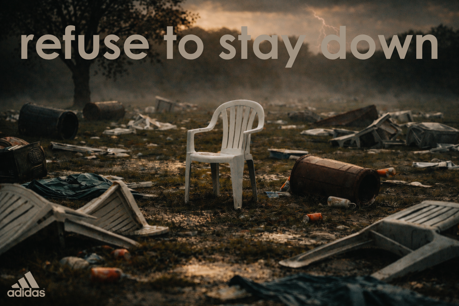 Adidas folding chair outdoor ad