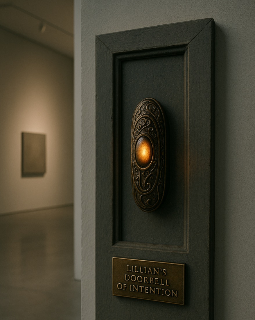 Gallery artifact titled Lilian's Doorbell of Intention
