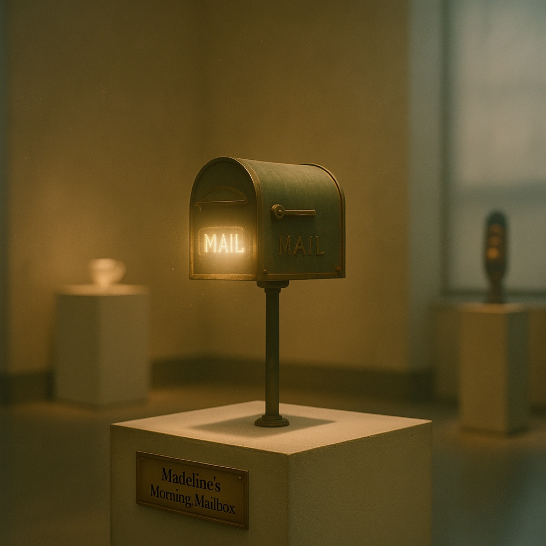 Gallery artifact titled Madeline's Missing Mailbox