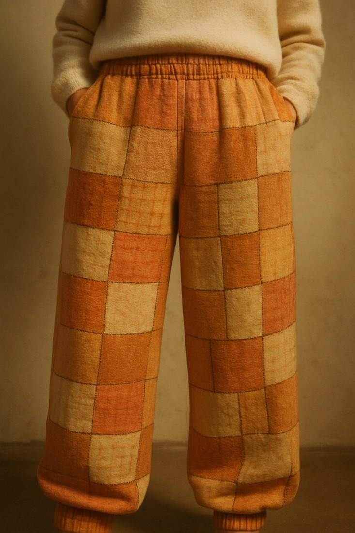 Finished quiet warmth garment