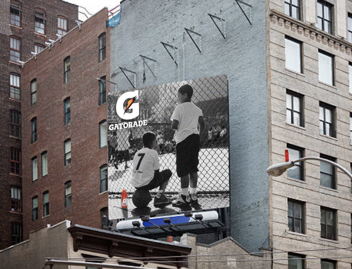 Gatorade basketball billboard